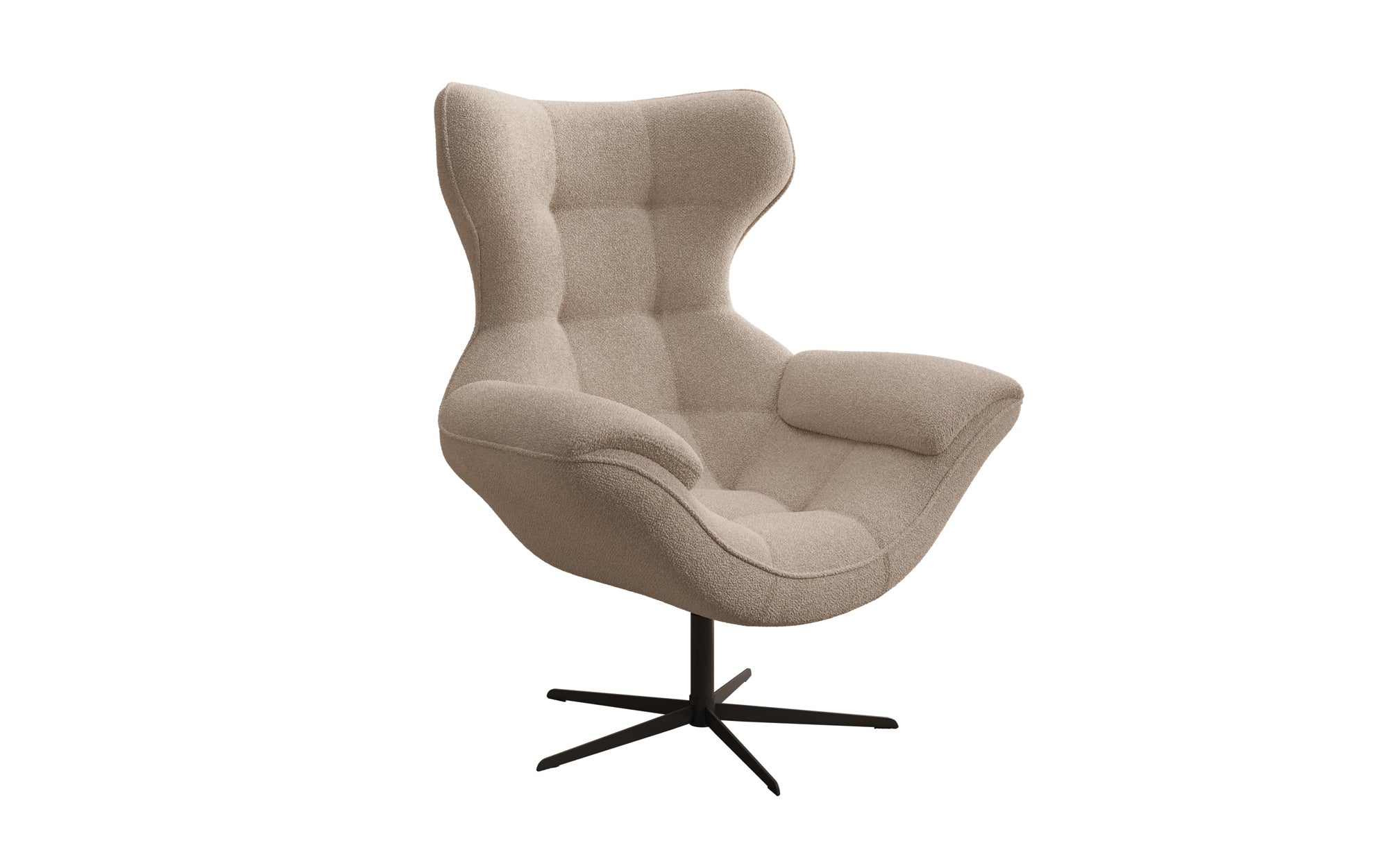 Designer Sofa-fauteuil Aurelio in Bouclé
