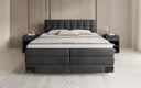 Boxspringbed Isabell met opbergruimte in Fluweel
