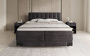 Boxspringbed Isabell met opbergruimte in Fluweel