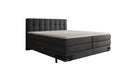 Boxspringbed Isabell met opbergruimte in Fluweel