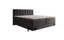 Boxspringbed Isabell met opbergruimte in Fluweel