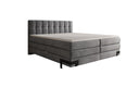 Boxspringbed Isabell met opbergruimte in Fluweel