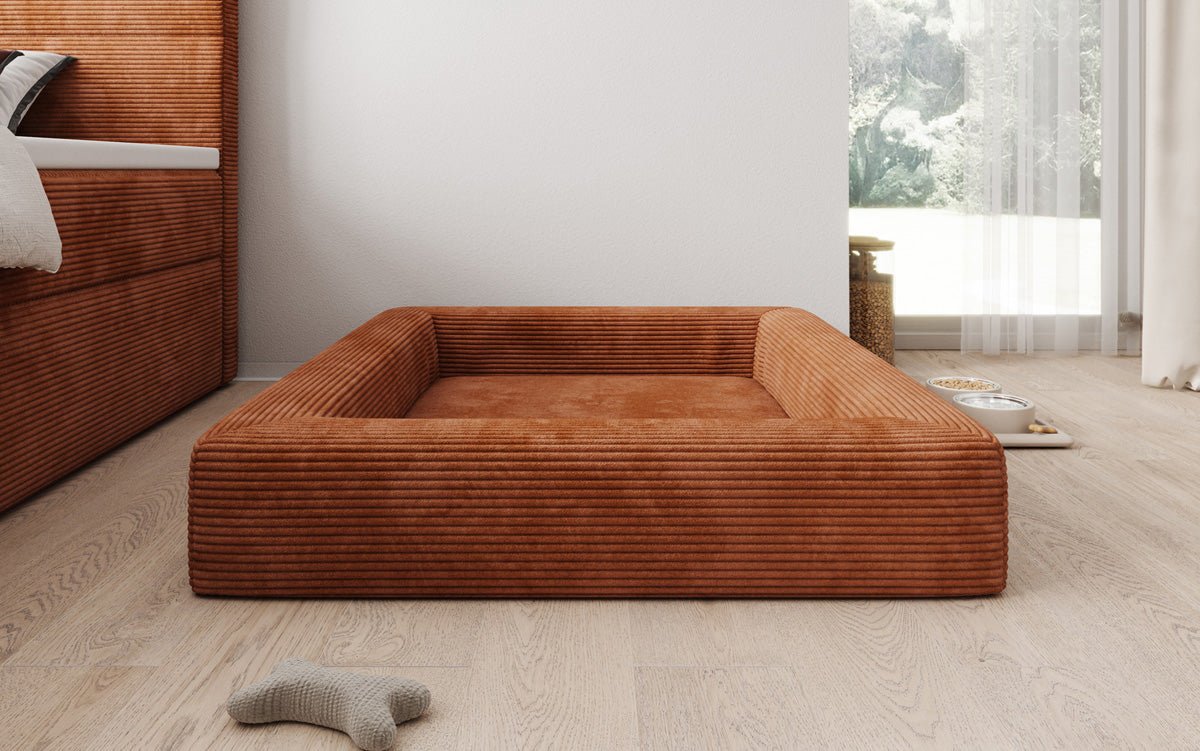Hondenbed Cordino 100 × 120 cm in Ribstof