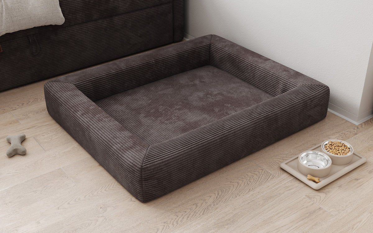 Hondenbed Cordino 100 × 120 cm in Ribstof