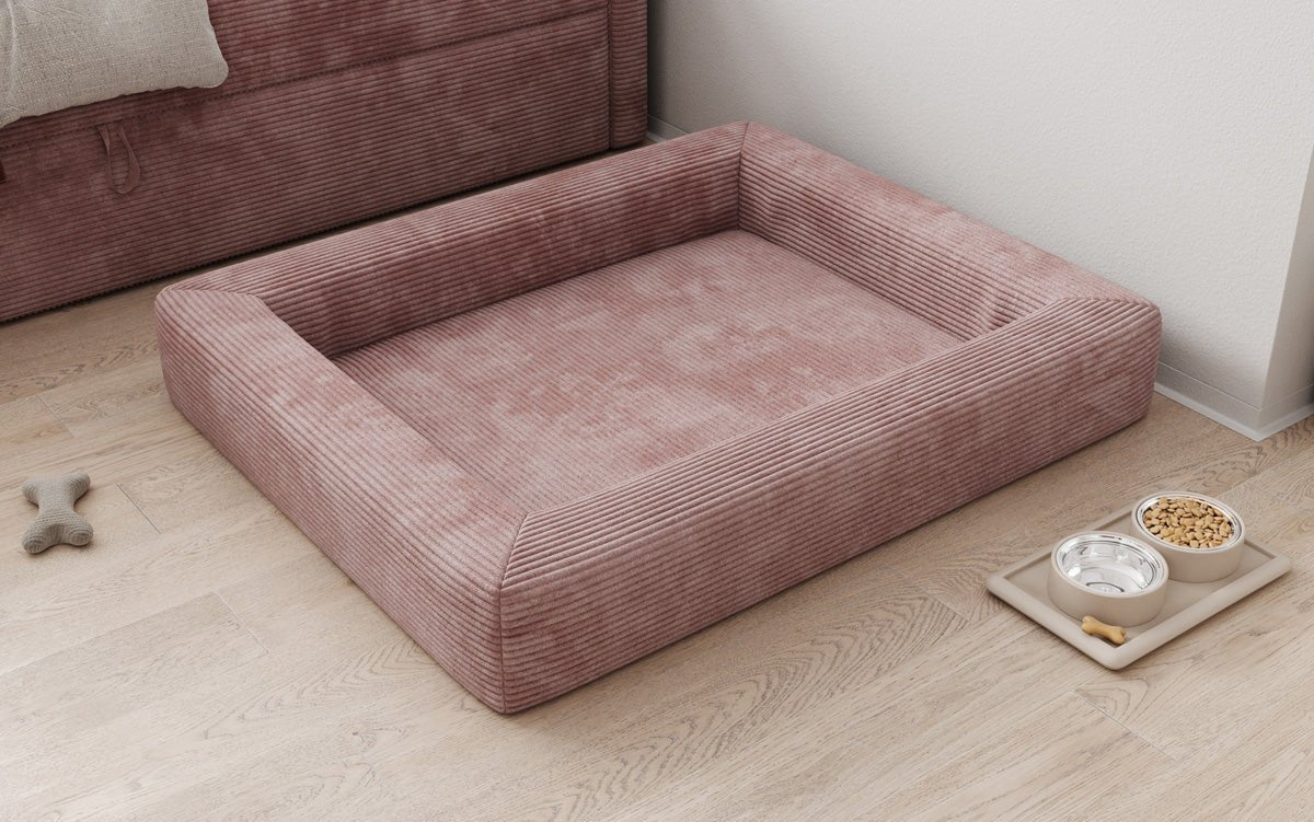 Hondenbed Cordino 100 × 120 cm in Ribstof