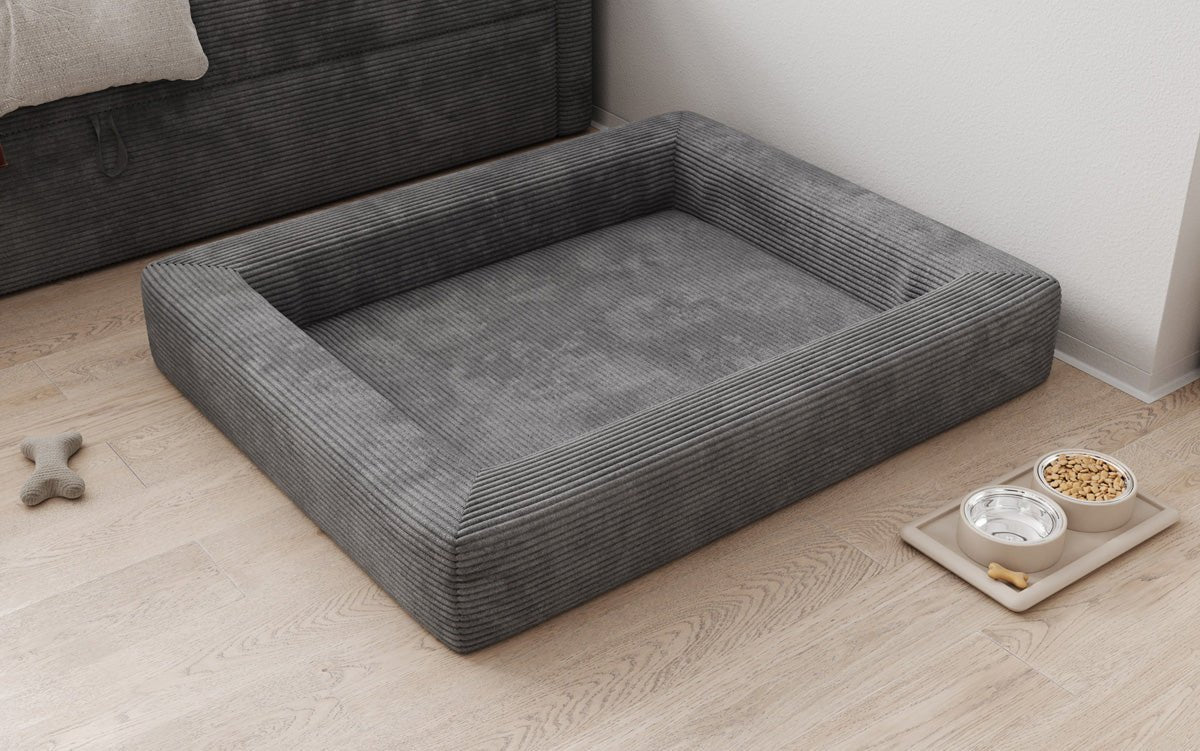 Hondenbed Cordino 100 × 120 cm in Ribstof
