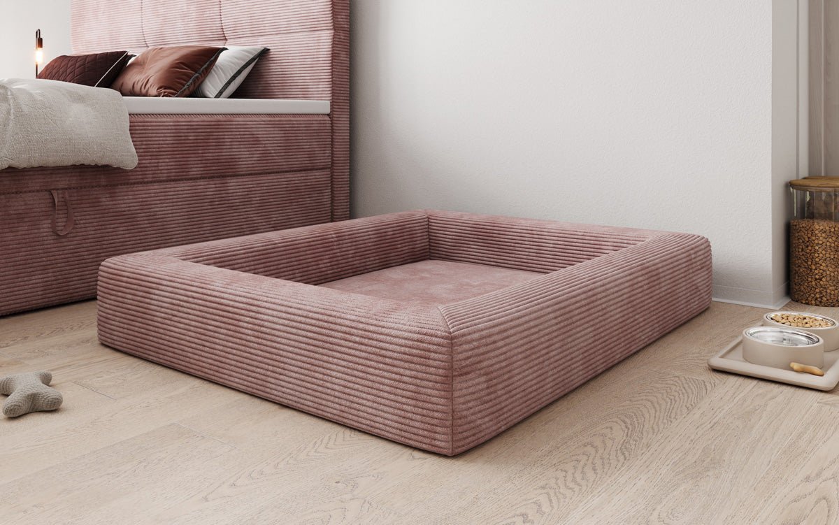 Hondenbed Cordino 100 × 120 cm in Ribstof