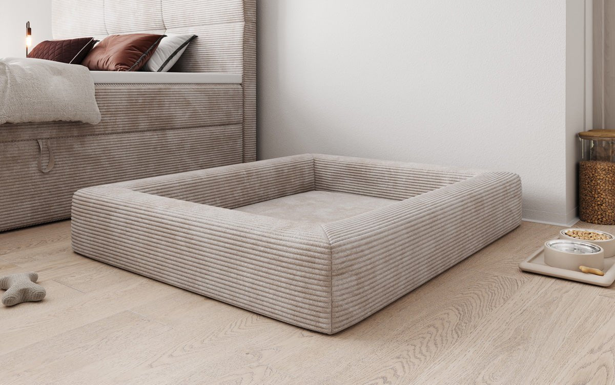 Hondenbed Cordino 100 × 120 cm in Ribstof
