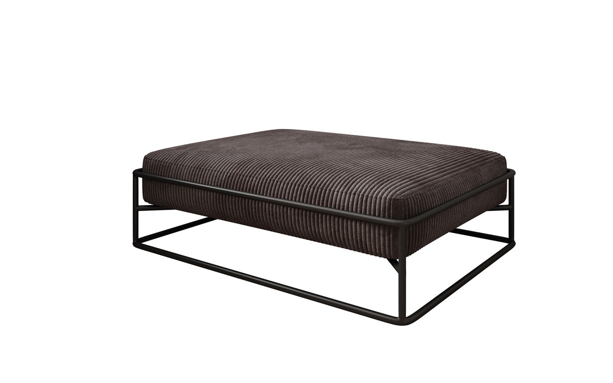 Hondenbed Lumo 80 × 60 cm in Ribstof