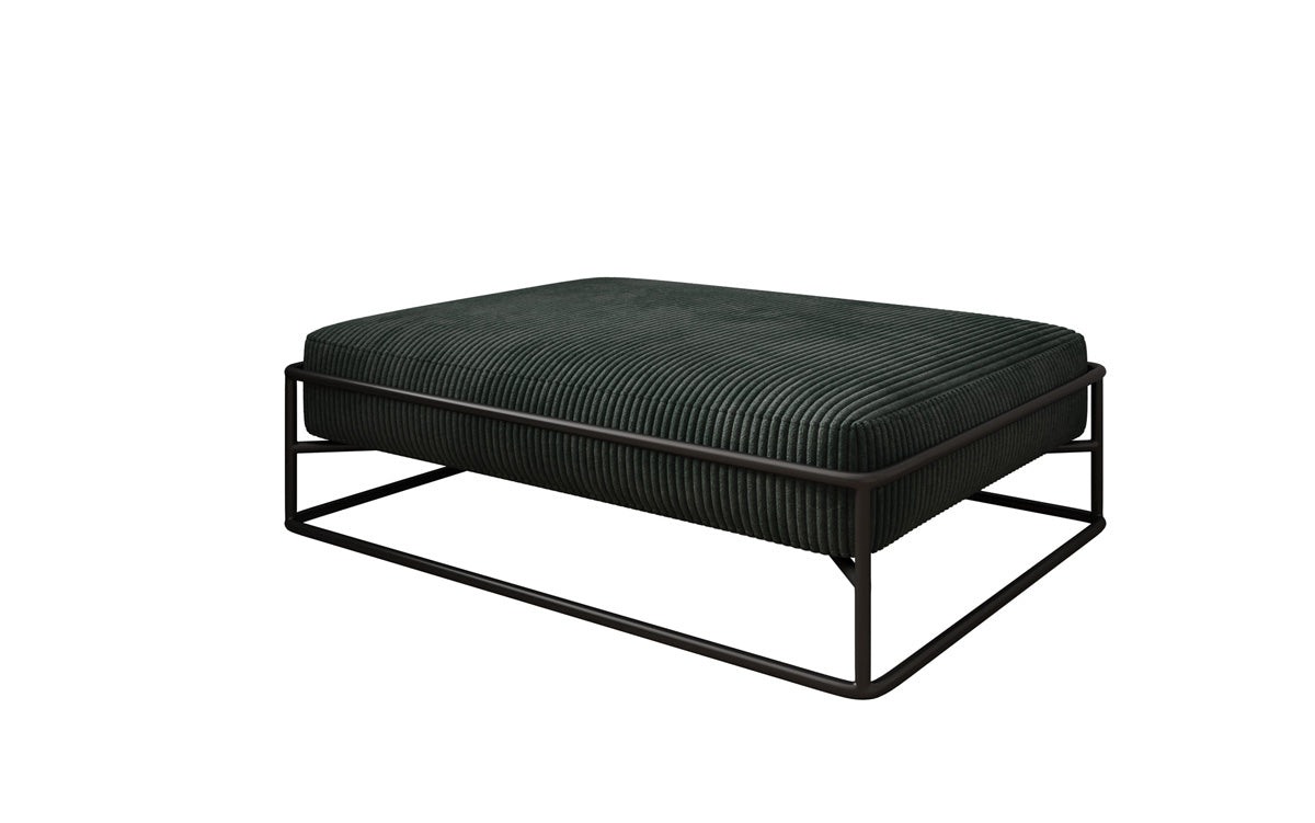 Hondenbed Lumo 80 × 60 cm in Ribstof