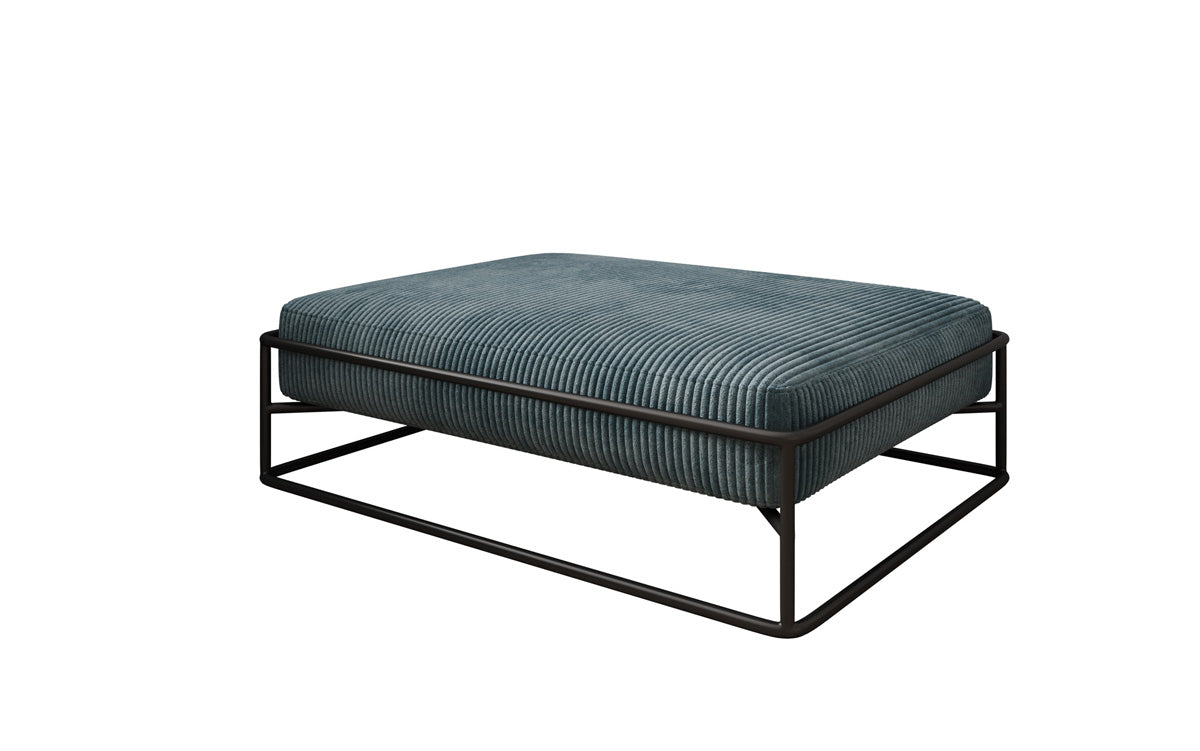 Hondenbed Lumo 80 × 60 cm in Ribstof