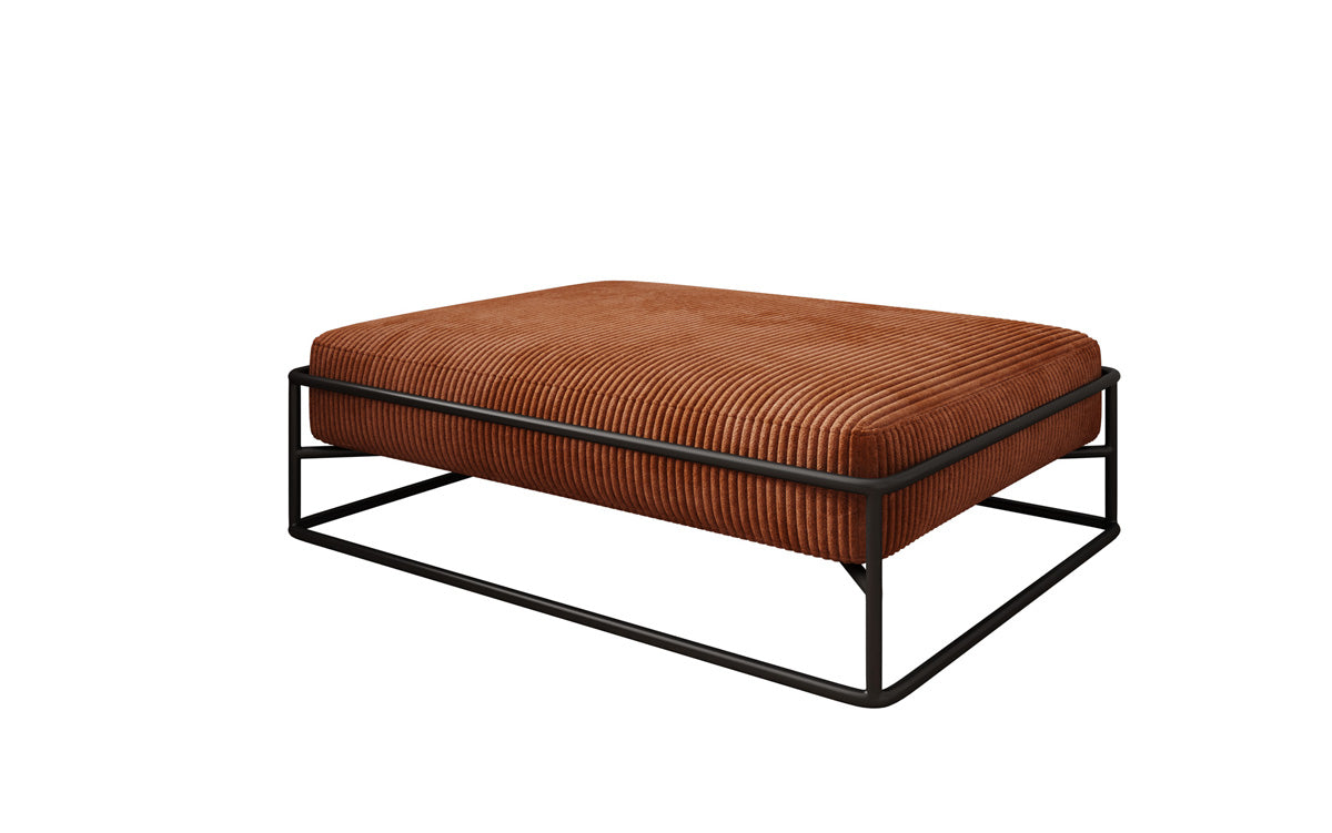 Hondenbed Lumo 80 × 60 cm in Ribstof