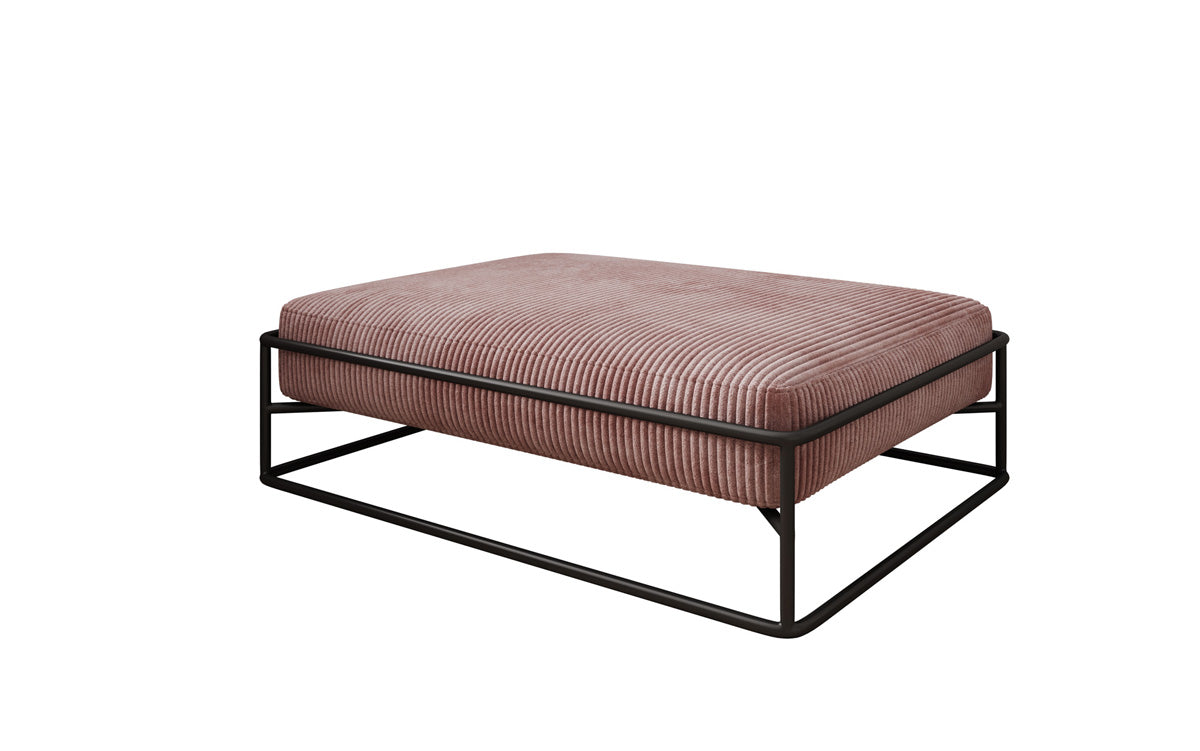 Hondenbed Lumo 80 × 60 cm in Ribstof
