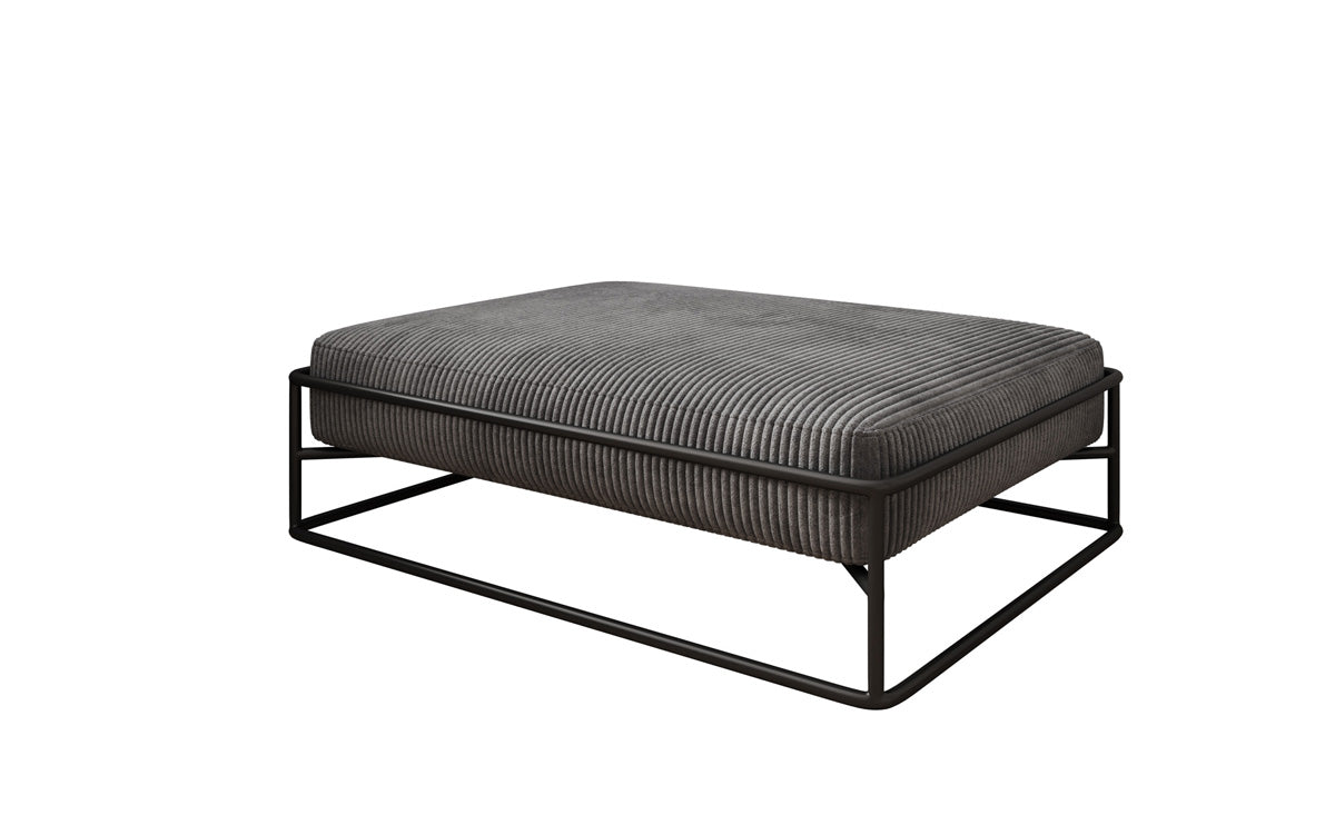 Hondenbed Lumo 80 × 60 cm in Ribstof
