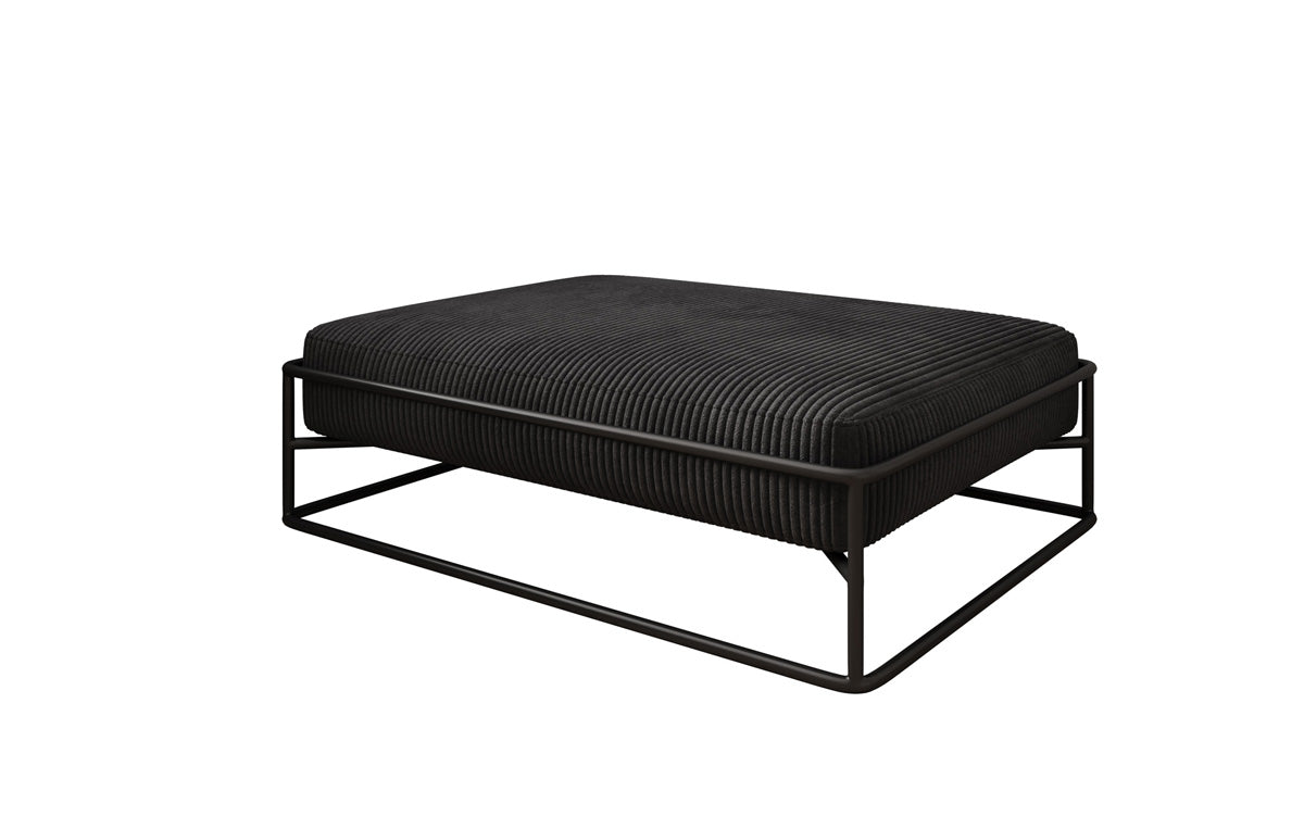 Hondenbed Lumo 80 × 60 cm in Ribstof