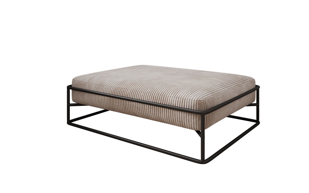 Hondenbed Lumo 80 × 60 cm in Ribstof