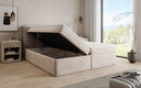 Boxspringbed Cozy II fluweel met opbergruimte