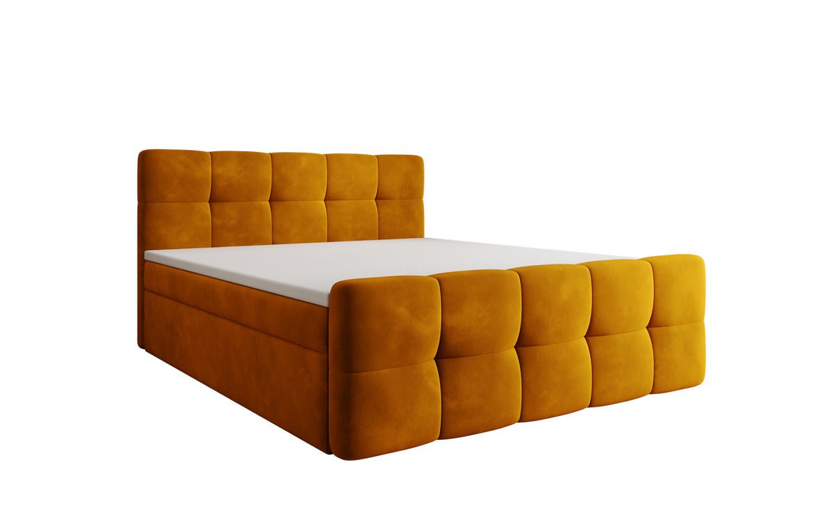 Boxspringbed Cozy Velvet met opbergruimte