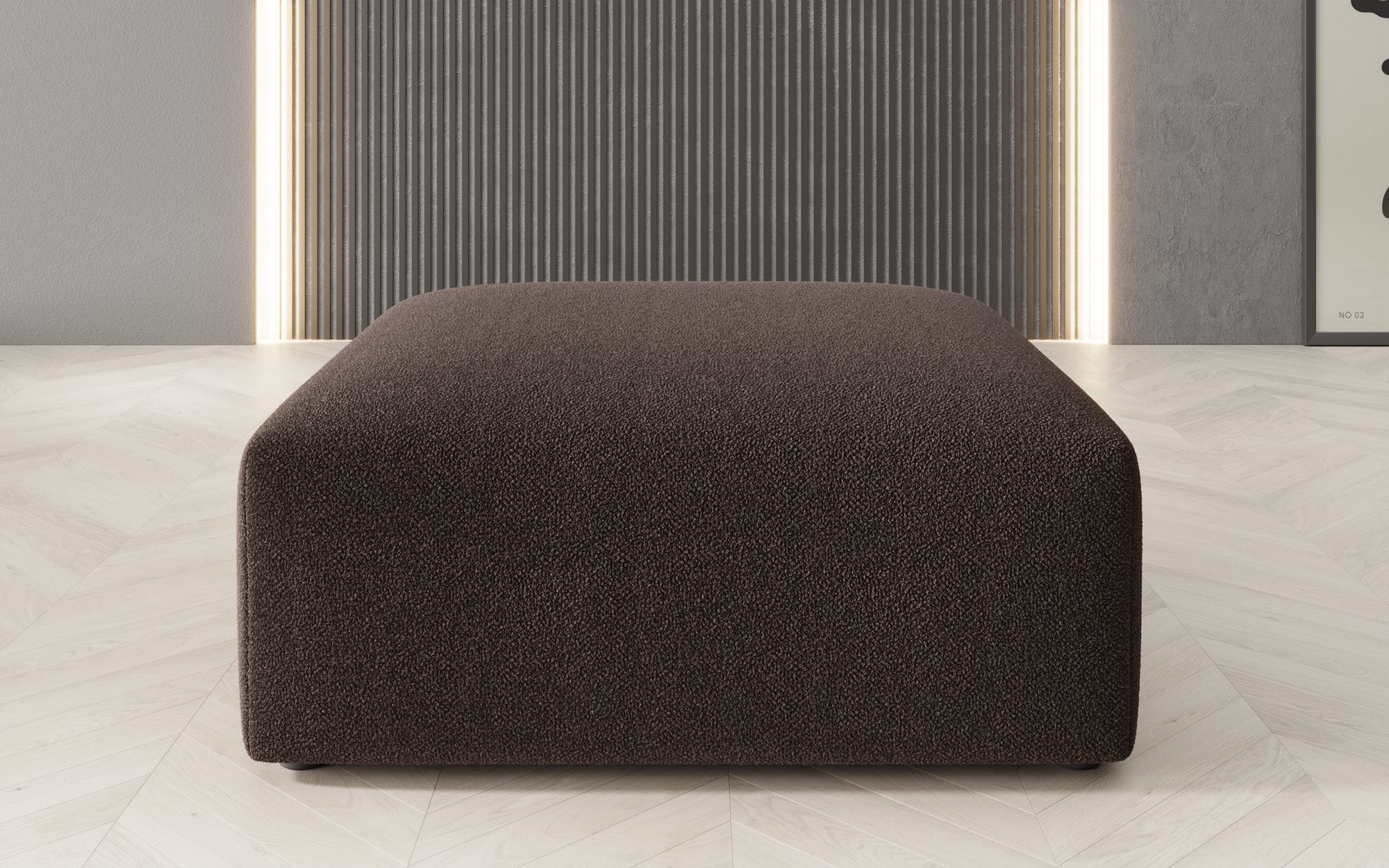 Bijzetkruk 80 cm Snug van Bouclé