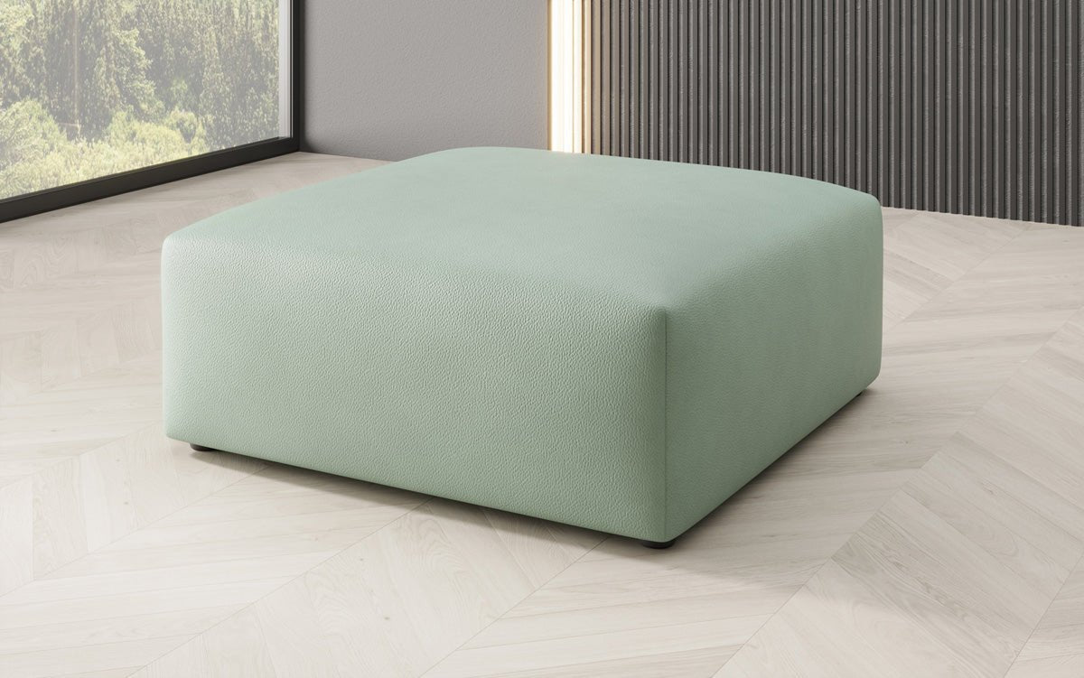 Bijzetkruk 80 cm Snug van echt leer