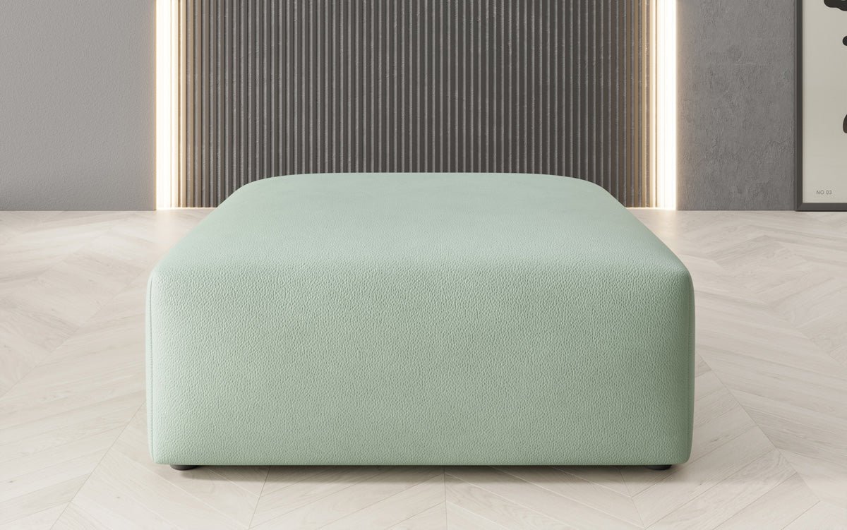 Bijzetkruk 80 cm Snug van echt leer