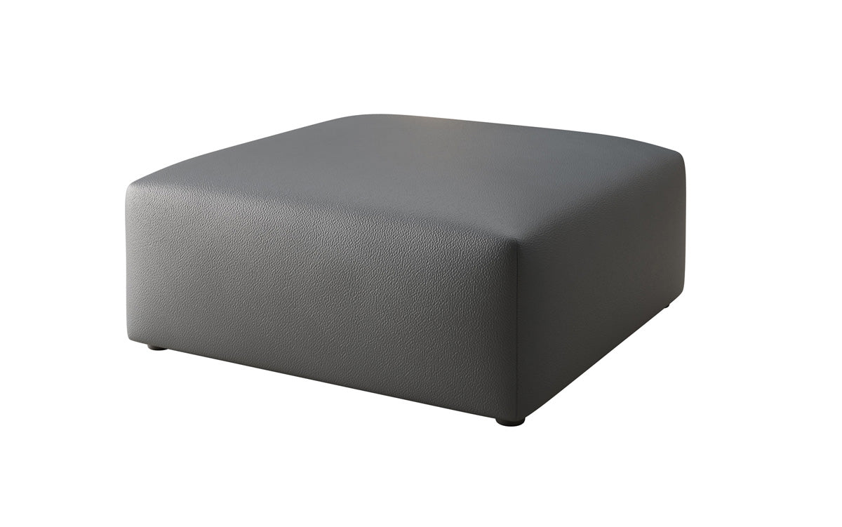 Bijzetkruk 80 cm Snug van echt leer