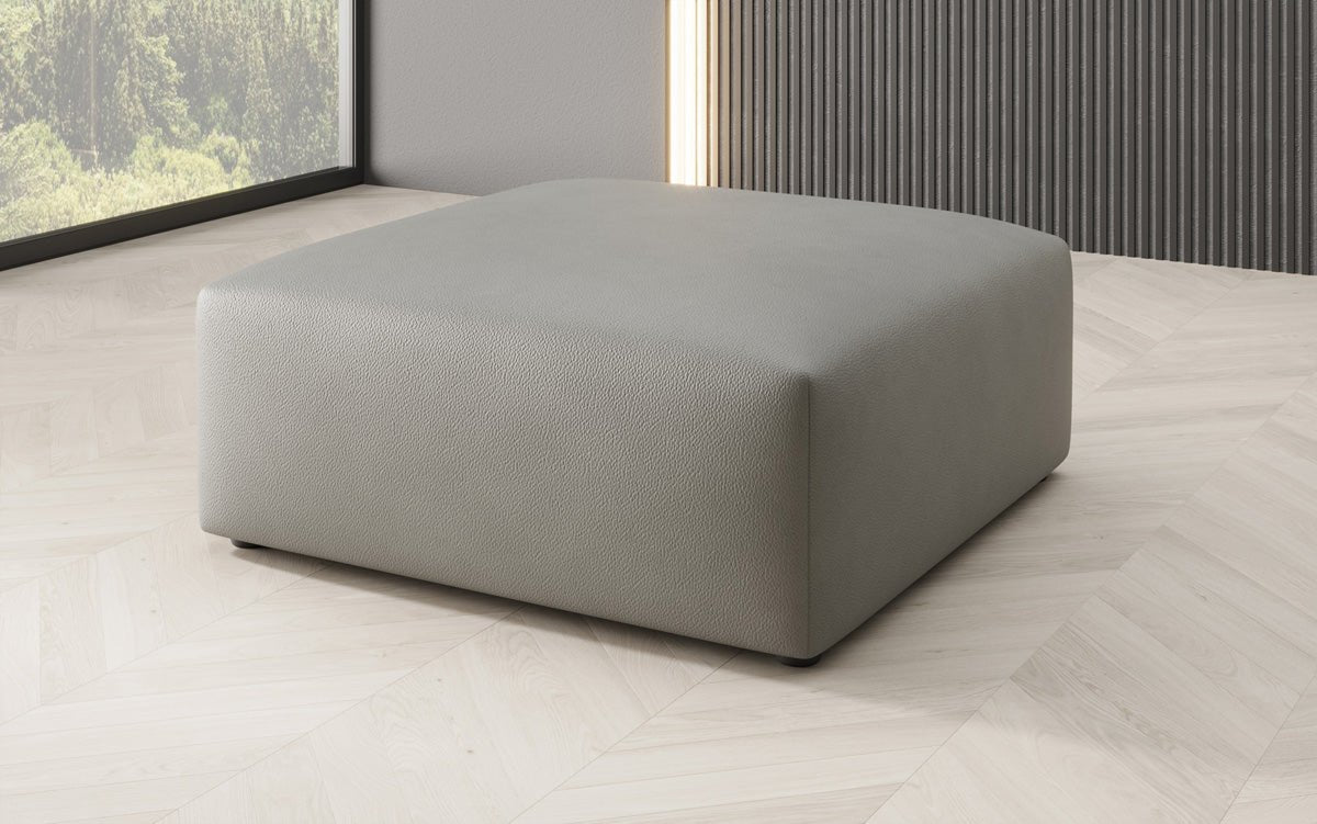 Bijzetkruk 80 cm Snug van echt leer