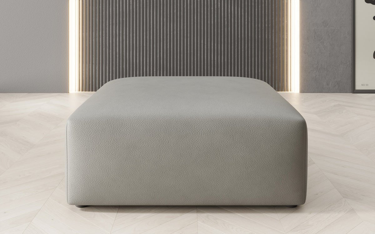 Bijzetkruk 80 cm Snug van echt leer