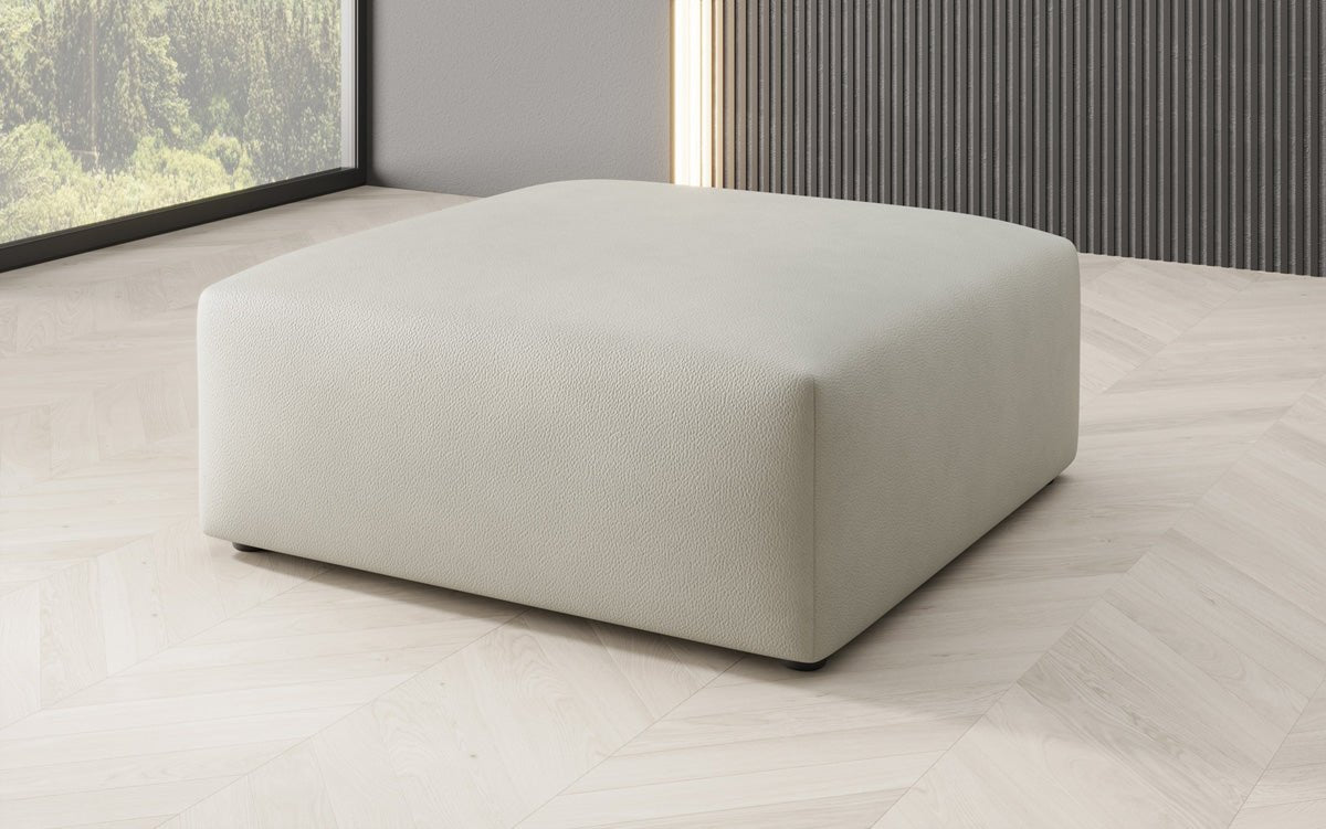 Bijzetkruk 80 cm Snug van echt leer