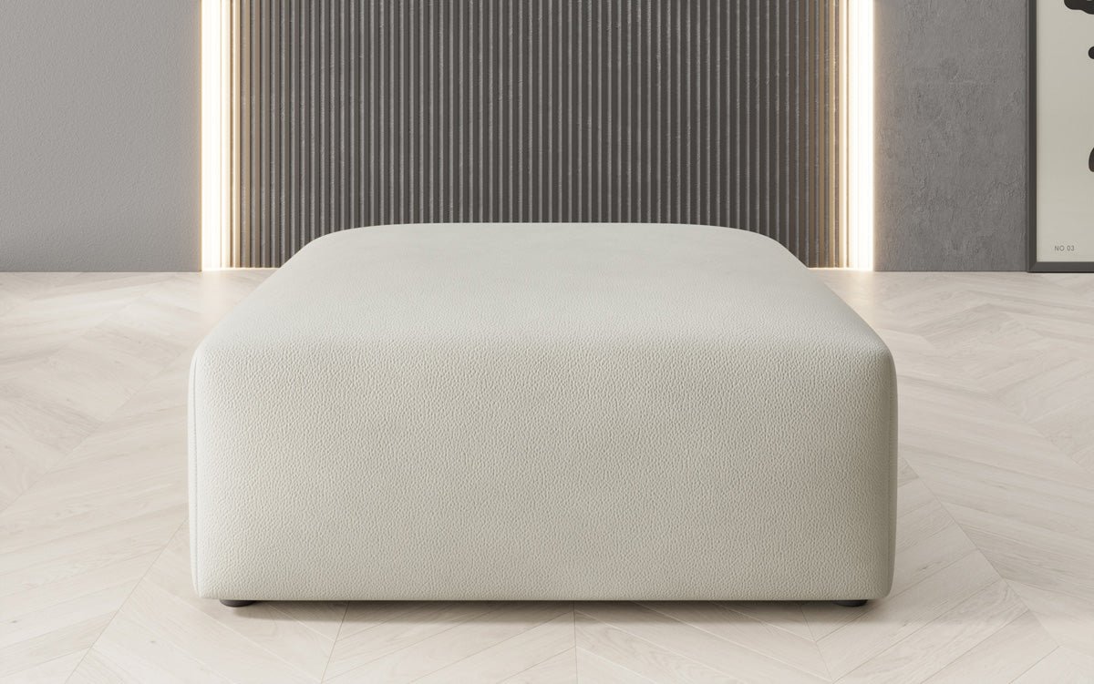 Bijzetkruk 80 cm Snug van echt leer