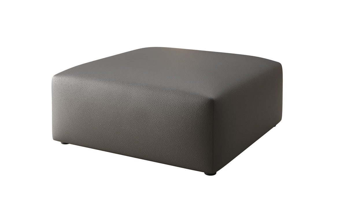 Bijzetkruk 80 cm Snug van echt leer