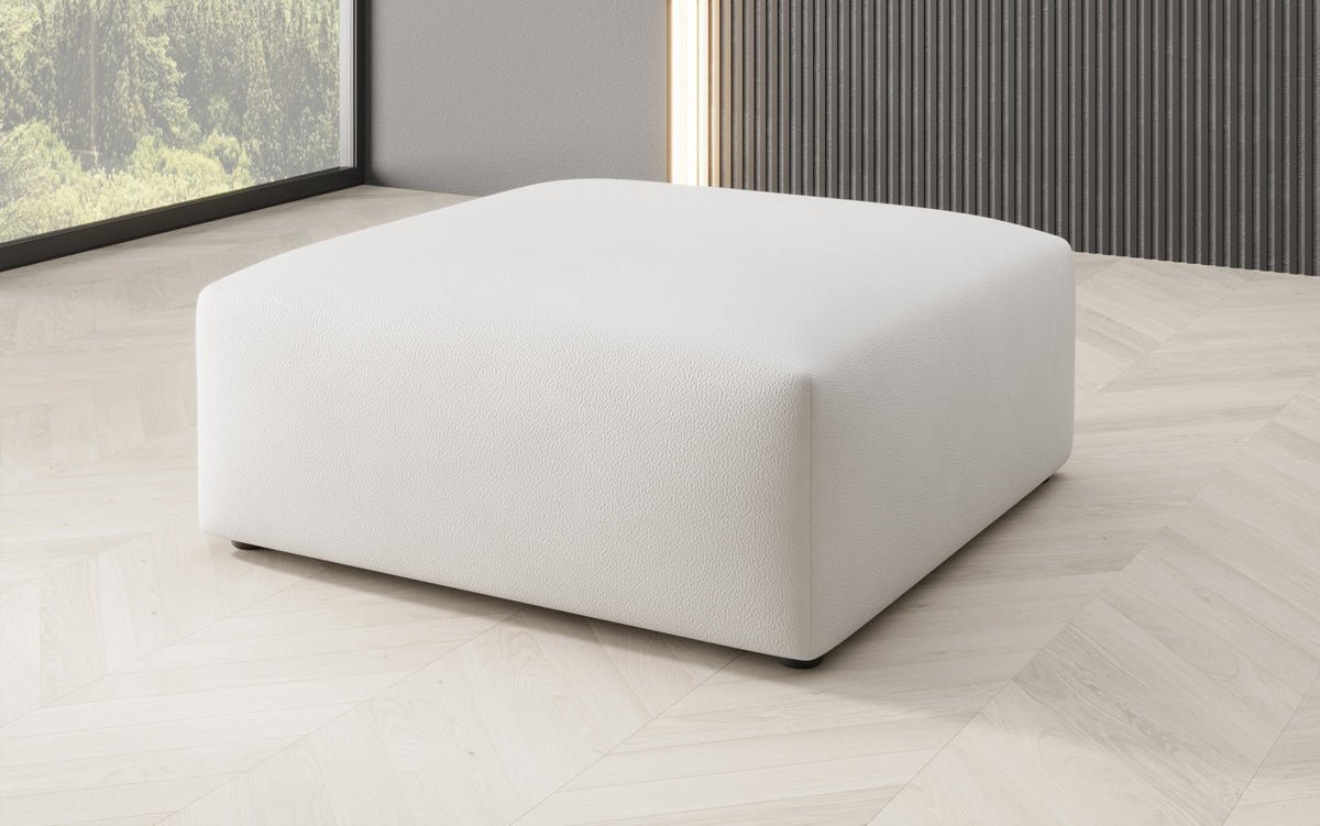 Bijzetkruk 80 cm Snug van echt leer
