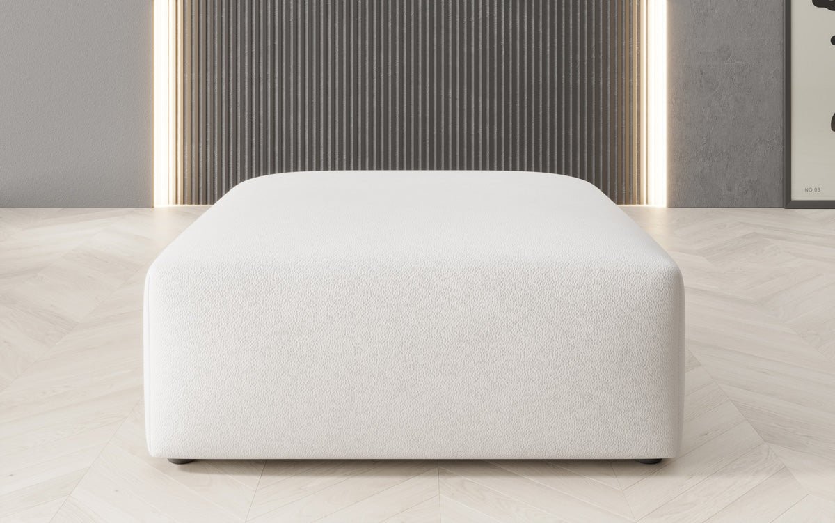 Bijzetkruk 80 cm Snug van echt leer
