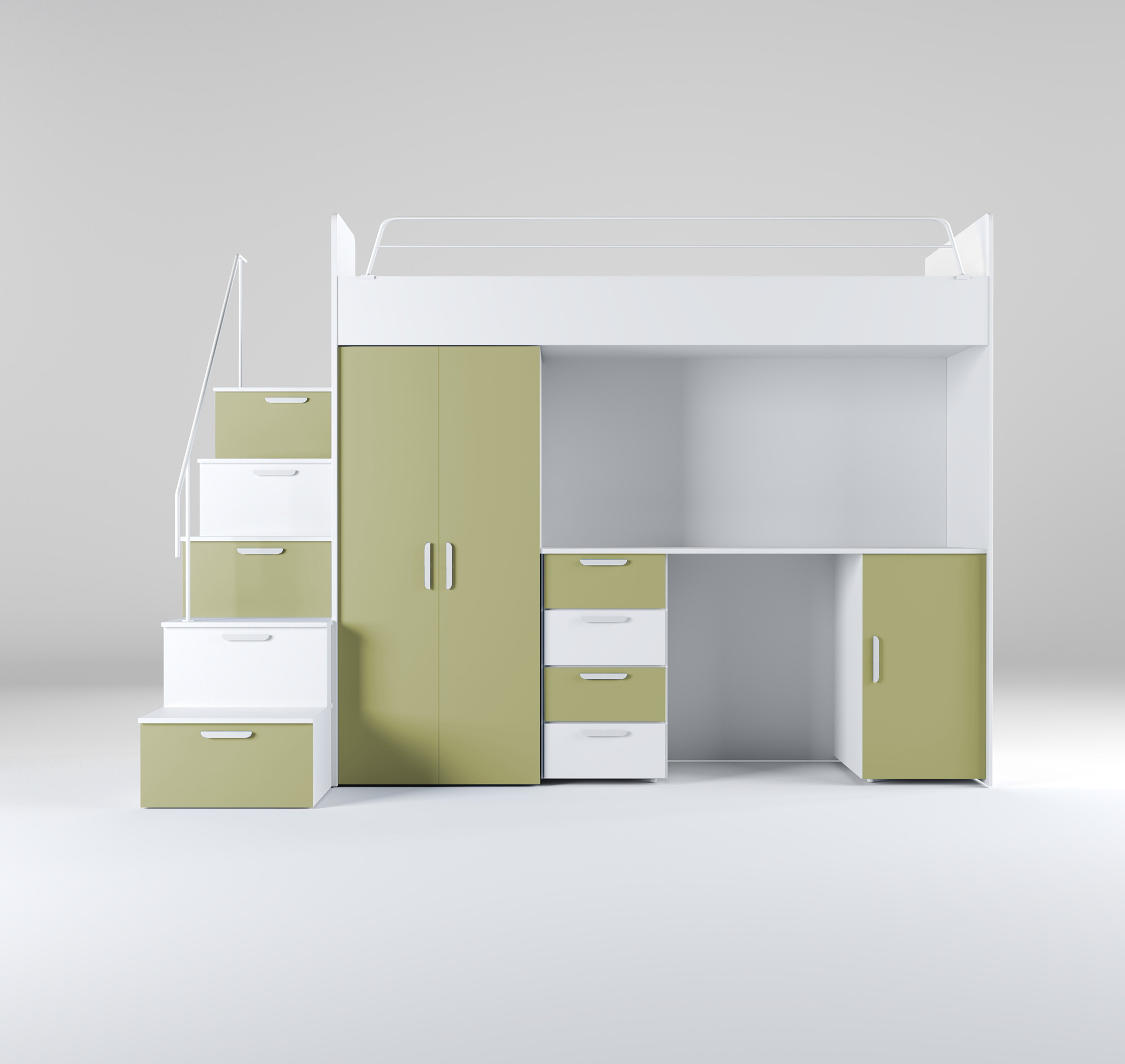 Kinderhoogslaper Dream matte afwerking