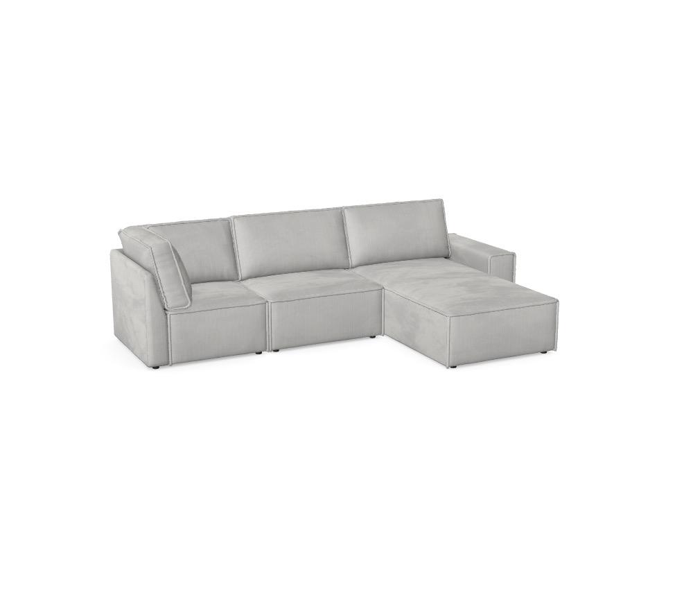 Modulair Sofa Domo - Geconfigureerd Sofa Ref: BCXK1S