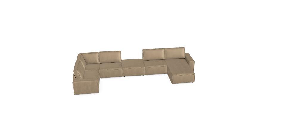 Modulair Sofa Domo - Aangepast Ontwerp Ref: D8CI5M