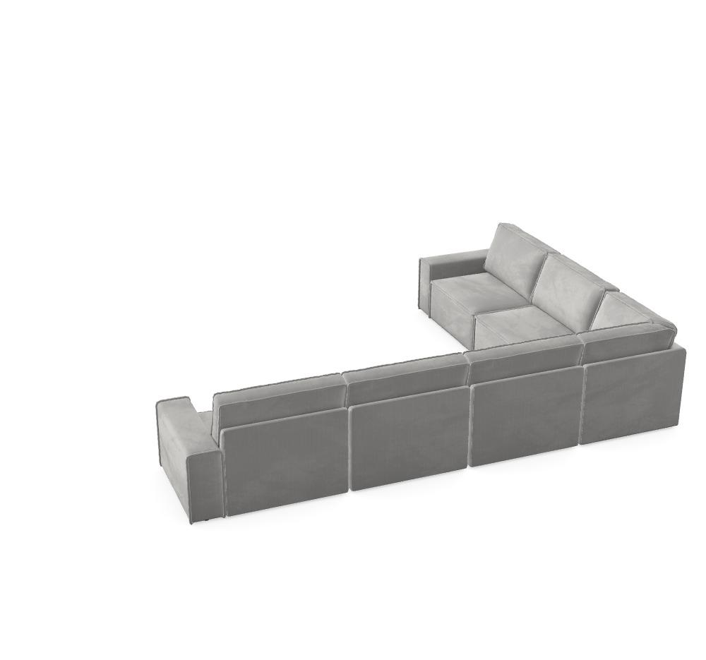 Modulair Sofa Domo - Jouw gewenste configuratie LYZ4NJ
