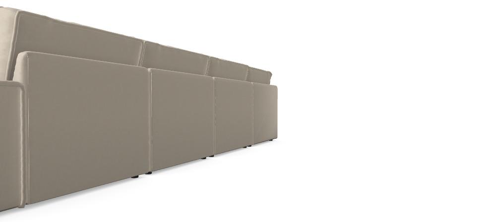 Modulair Sofa Domo - Jouw gewenste configuratie SJ8DEB