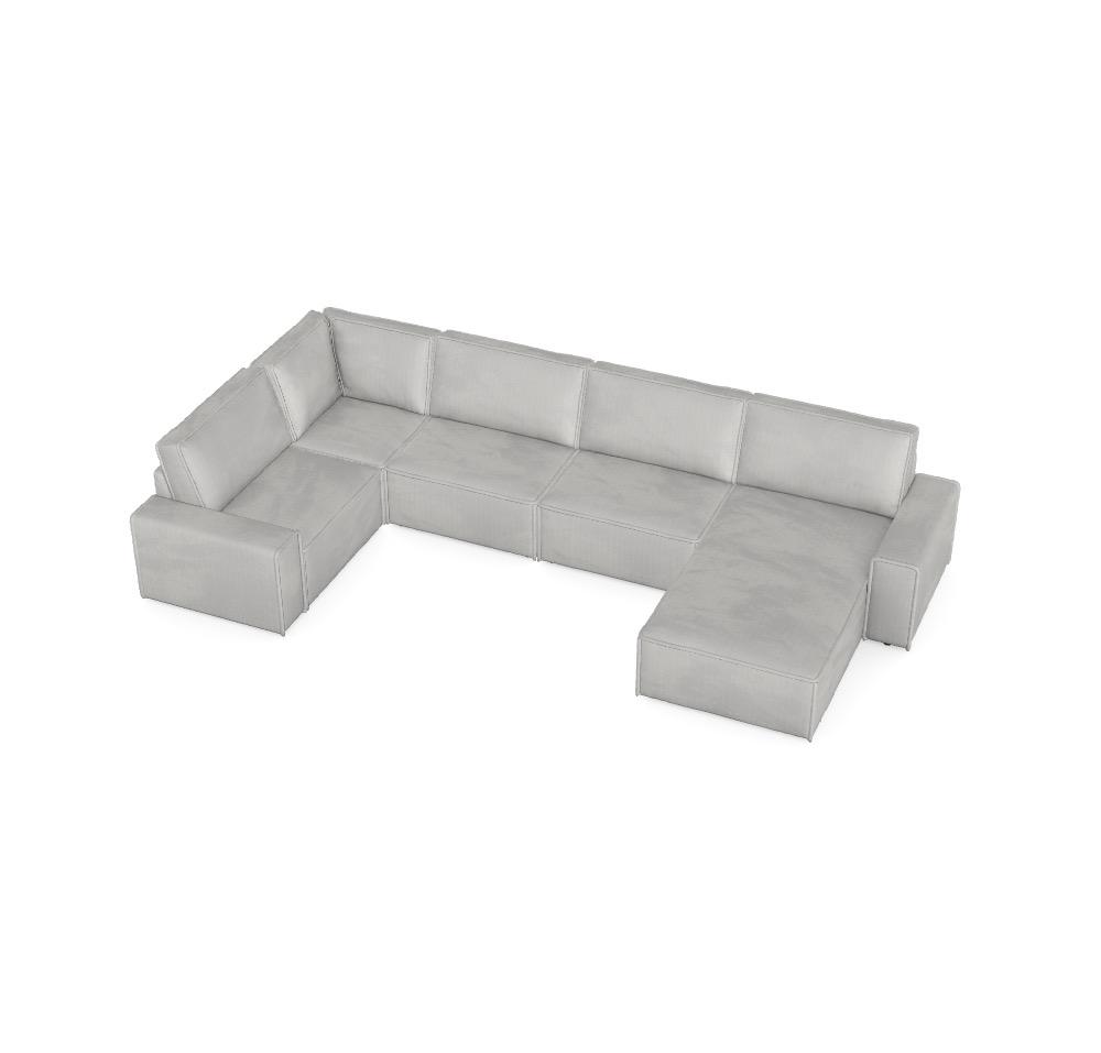 Modulair Sofa Domo - Jouw gewenste configuratie ZCAJL0