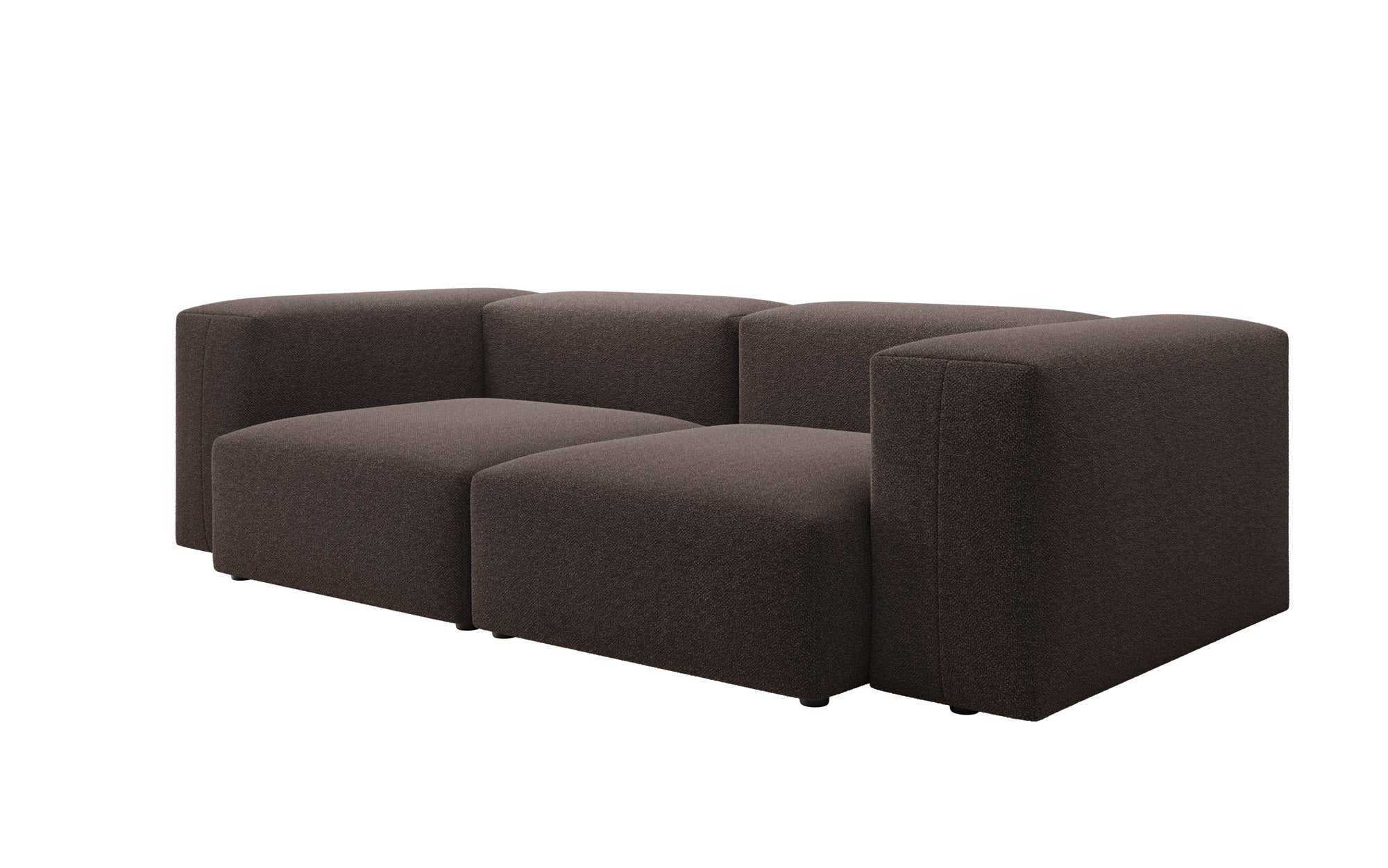 Ontwerper 2-zits bank Snug in Bouclé