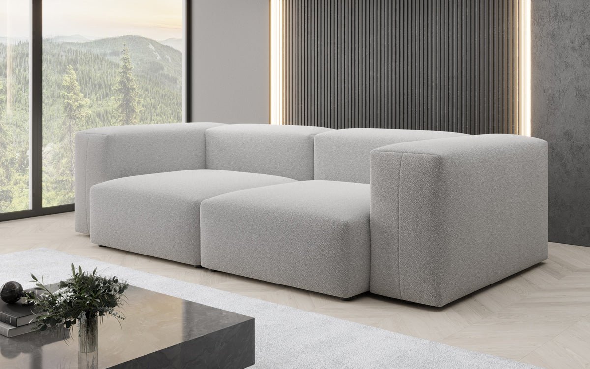 Ontwerper 2-zits bank Snug in Bouclé