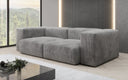 Designer 2-zits bank Snug in Ribstof