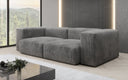 Designer 2-zits bank Snug in Ribstof