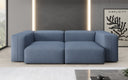 Designer 2-zits bank Snug in Stof