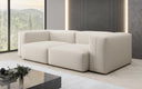 Designer 2-zits bank Snug in Stof