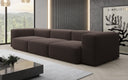 Ontwerper 3-zits bank Snug in Bouclé