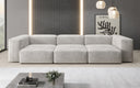Ontwerper 3-zits bank Snug in Fluweel