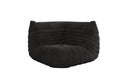 Designer Eckmodul Sofa-Sessel Calmo in Ribstof