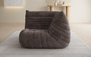 Designer Eckmodul Sofa-Sessel Calmo in Ribstof