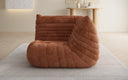 Designer Eckmodul Sofa-Sessel Calmo in Ribstof